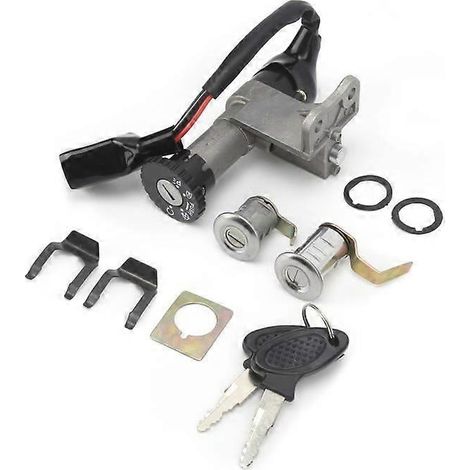 Ensemble commutateur d'allumage compatible avec le système d'allumage du scooter/moto électrique GY6 en Chine. (1/4)