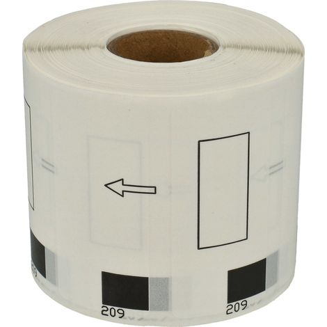 vhbw Label Roll 62mm x 29mm (800 Label) compatible with Brother PT QL720NW Label Maker - Premium (1/4)