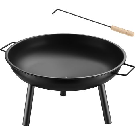 Brasero en acier thermolaqué, extérieur, diamètre 57,5cm, noir (1/5)