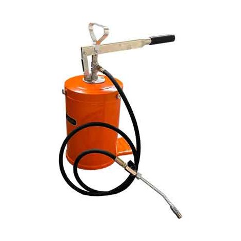 POMPA MANUALE PER GRASSO PORTATILE CARDINALE CapacitÃ 12 Kg - CARDINALE