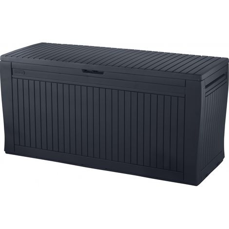 Cofre interior exterior resina con ruedas 116,4 x 44,7 x 57 h