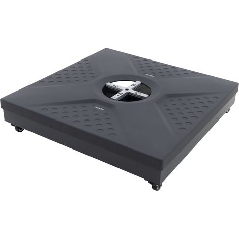 Active Easy Push Rollsockel für Pendelschirme, anthrazit, 88 x 88 x 20 cm Active Easy Push Rollsockel für Pendelschirme, anthrazit, 88 x 88 x 20 cm, bis 200 kg (1/5)