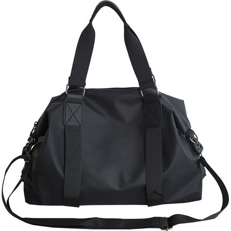 1 Sac de sport, sac de voyage, matériau résistant à l'eau, bandoulière réglable, pour fitness, camping, randonnée (1/5)