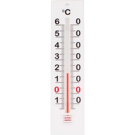 Termómetro Pequeño Blanco de Plástico - Stil