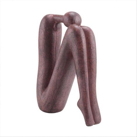 Statuette en céramique moderne, figurine, bloc-livres, serre-livres, ornement pour bureau ou salle d'étude, sculpture A (1/5)