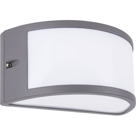 Luminaire hermétique gris foncé 40W E27 IP54 Greta Ideus 03019 (1/2)