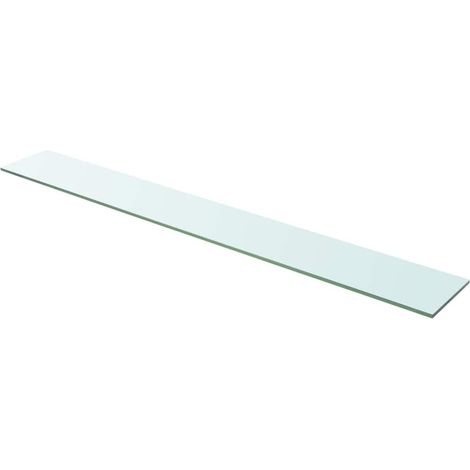 Maison Exclusive - Regalböden 2 Stk. Glas Transparent 110x15 cm (1/4)