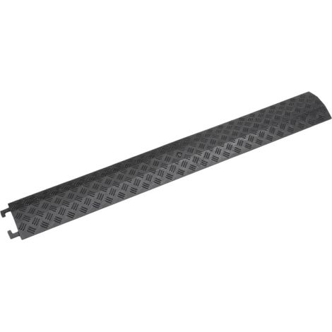 Rampes de protection de câble 2 pcs 98,5 cm Noir