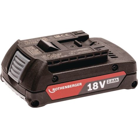 ROTHENBERGER RO BP18/2 Akku, AMPS, EU, Grundgerät- 1000003859ROTHENBERGER RO BP18/2 Batería, AMPS, EU, Unidad Básica- 1000003859