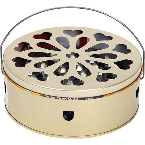 Boîte de support en spirale anti-moustiques, porte-bobine de moustique, brûleur d'encens pour la maison et l'extérieur (1/5)