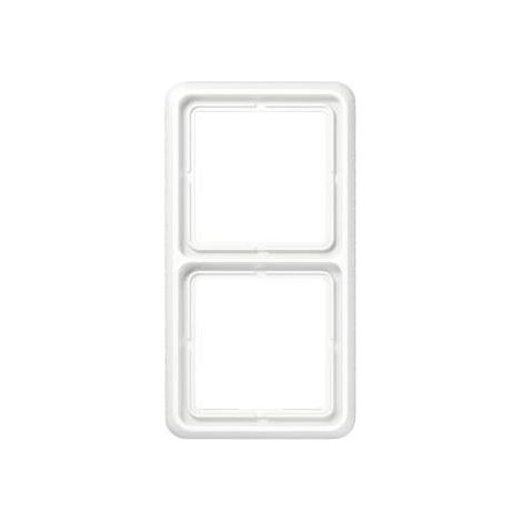 Jung Rahmen 2-fach aws waage/senkrecht CD 582 WW (1/5)