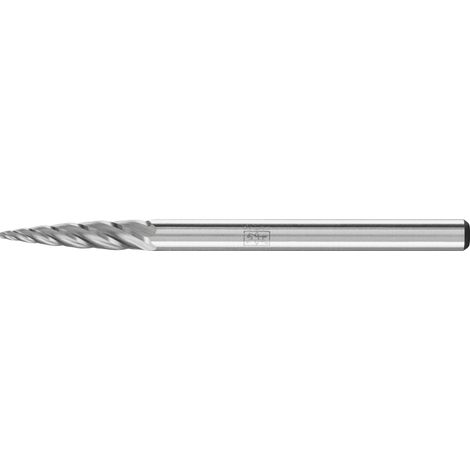PFERD TOOLS Hartmetall Hochleistungsfrässtift ALU Spitzbogen SPG Ø 03x13mm Schaft-Ø 3mm für Alu/NE Metalle (1/4)