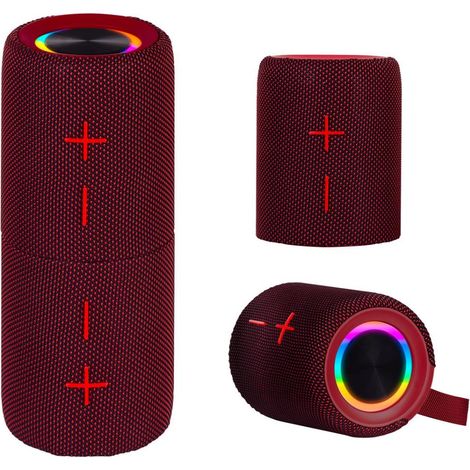 Trevi XR 8A44 DOUBLE Enceinte portable stéréo Rouge 20 W (1/5)