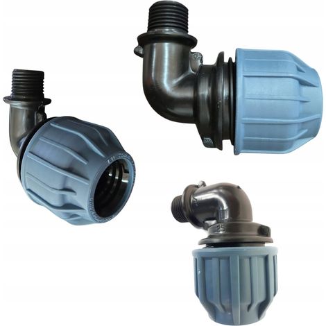 Codo de PE de 25-3/4"M (1/5)