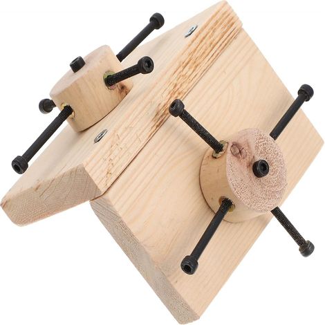 1 Échelle en bois, bords arrondis, surface lisse, pour hamster, cochon d'Inde (1/5)