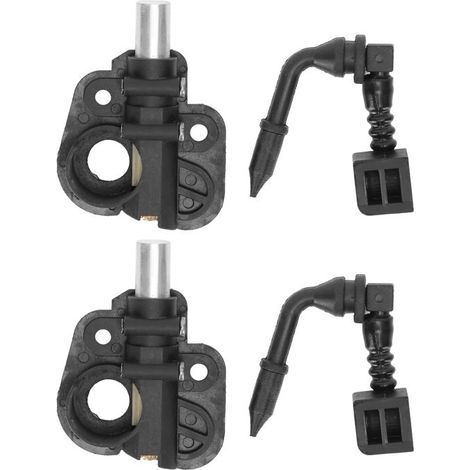 2pcs pompe à huile – PARTNER 350/351/352/370/371/390 – 2 kits complets – ABS noir (1/5)