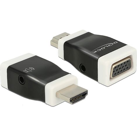 Convertidor de HDMI a VGA con audio DELOCK