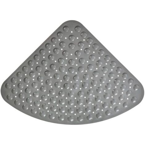 Tapis de douche/baignoire carré antidérapant, anti-moisissure et lavable en machine