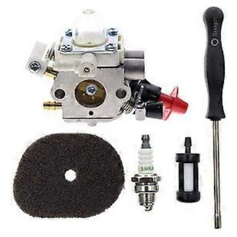 Carburateur pour débroussailleuses Stihl, testé en flux humide, matériaux de qualité supérieure pour une longue durée de vie, kit de fiabilité moteur FS56RC FS70R FS56 KM56RC-NANOTEH (1/5)