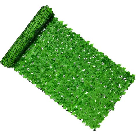 Treillis Température Artificiel Résistant Vert Plastique en la Aspect Naturel pour Décoration de Jardin et Cour Arrière (1/5)