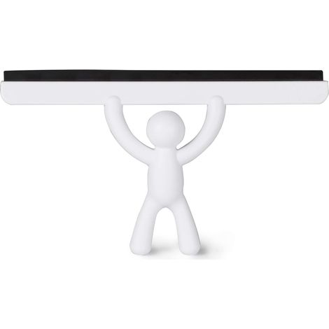 [NUNCA USADO]Limpiador de ducha Buddy. Limpiador de ducha Buddy, color blanco, tamaño 26,7 x 15,9 x 5,1 cm. (1/5)