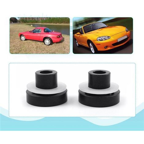 6X Anillos de ventana Delrin compatibles con Miata 1990-2005 909-925 (1/2)