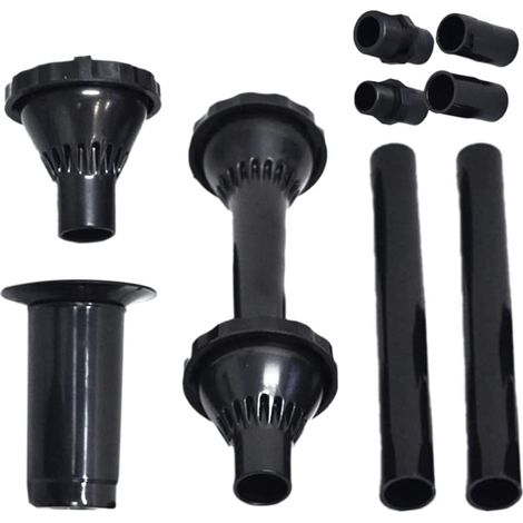 9Pcs petit kit de buse de fontaine, pointe de buse de fontaine kit de tête de fontaine kit de buse de pompe de fontaine 3 options de buses kit de buse de fontaine kit de buse de pompe d'étang (1/5)