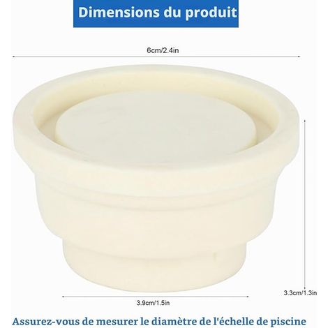 Rubber Pool Ladder Bumpers Protective Pad (1/3)