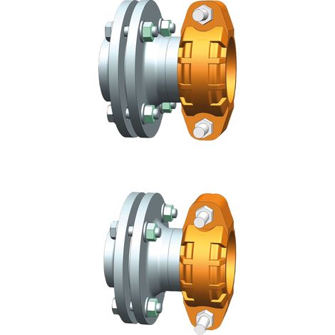Bosch Accesorio de instalación para GC7000 WP Conector de brida Victaulic 2,5, 7736701914