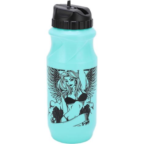 Bouteille d\'eau vélo 650ml, goulot élargi facile à nettoyer, bec verseur escamotable, gourde sport pour cyclisme et VTT. (1/5)