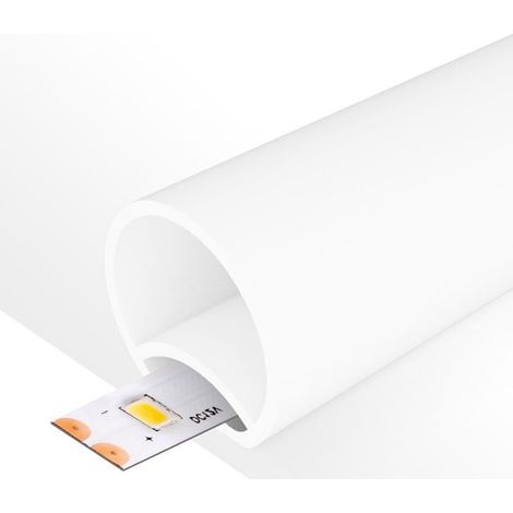 IluminaShop - Funda de Silicona Flexible Cilindre IP67 (20 metros) (1/3)
