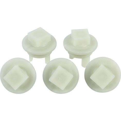 Manche en plastique de pièces de vitesse de broyeur de viande, 5Pcs Maison Cuisine Manche en plastique de douille de pièces de viande adaptée pour Bosch