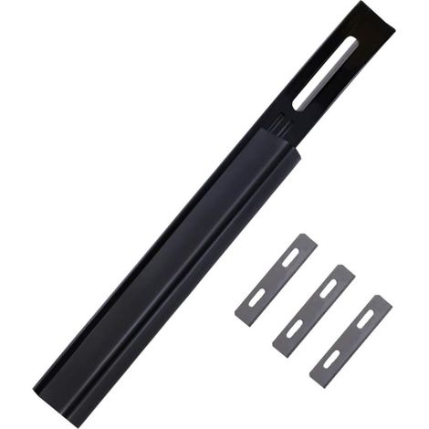 Skiver à Parer Cuir - Couteau à Arc pour Cuirs Mince - Pour Découpe Précise de Petites Surfaces - 1 Pièce avec 3 Lames de Rechange (1/5)