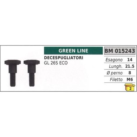 Tornillo de embrague GREEN LINE desbrozadora GL 26S ECO 015243