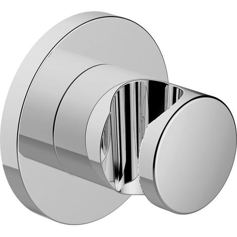Support de douche mural EDITION 400 pour flexibles avec écrou conique, chromé KEUCO (1/2)
