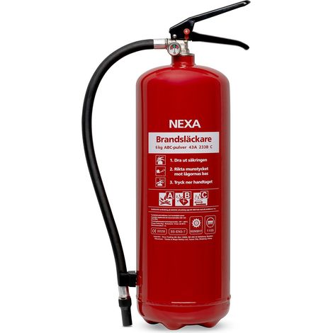 Feuerlöscher Nexa ABC-Pulver 6 kg zertifiziert DNV