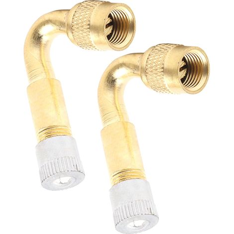 Lot de 2 rallonges de Valve à 45 degrés, rallonge de Valve en cuivre pour Valve d'angle de Valve de Voiture, Valve de Pneu pour Voiture, Moto, vélo, Scooter
Marque : AMZSKU