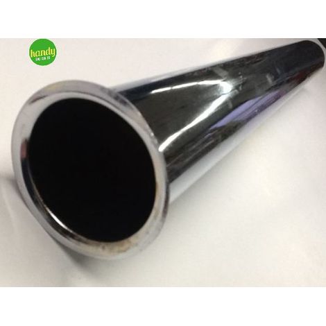Canotto telescopico Ambra ottone cromato Ø 30 x 130 mm