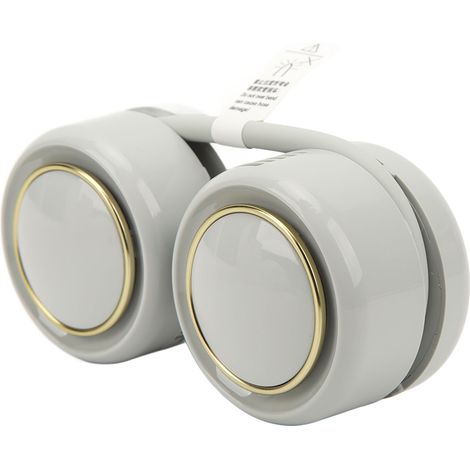 Zusammenklappbarer Nackenventilator mit 3 Geschwindigkeitsstufen, leise und ohne Rotorblätter, ideal für die Schule, 1600 mAh, Gletschergrün (1/4)
