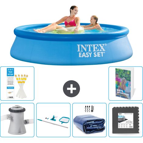 Intex Piscine Easy Set Ronde - 244x61 cm - 7-pièces  S217 (1/5)
