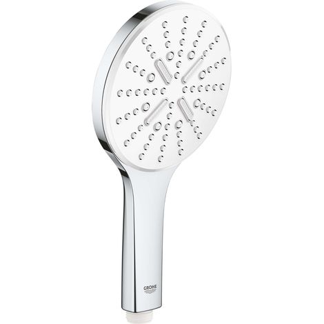 Grohe Rainshower SmartActive - Handbrause 130 9,5 l/min, 3 Strahlarten, Moon White 26574LS0