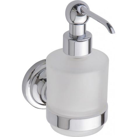 Distributeur de savon RETRO en verre 7x15x13,5 cm / 200 ml (1/3)