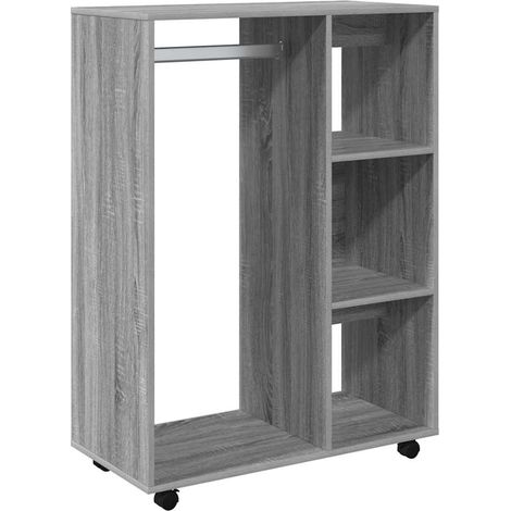 Maison Exclusive - Armadio Grigio Sonoma 80x40x110 cm in Legno Multistrato