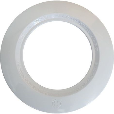Hayward – Collerette pour projecteur de piscine PRDX240 – Diamètre extérieur 280 mm – Compatible avec projecteurs 300W – Fabriquée en ABS – Coloris blanc (1/2)