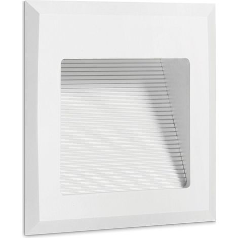 Foco empotrable de pared WINDOW 2 LED SMD 3 W 160 lm 3000 K CRI80 IP44 Blanco (1/4)