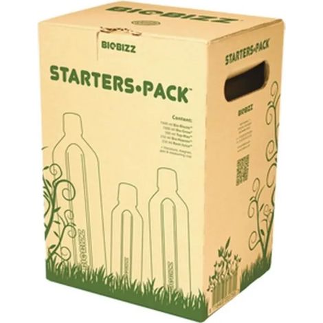 Pack de inicio fertilizante orgánico Biobizz 1L 500ml