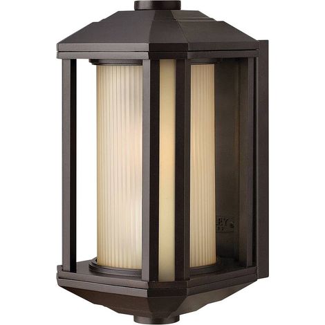 Castelle Hinkley Outdoor 1 Luce Piccola Lanterna da Parete Bronzo IP44 (1/5)