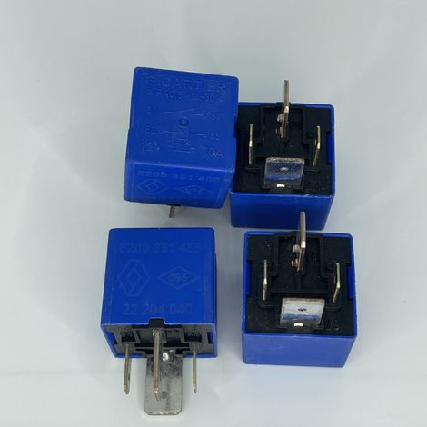 Relais haute puissance Peugeot Citroën 8200351488, relais bleu Peugeot 22204040