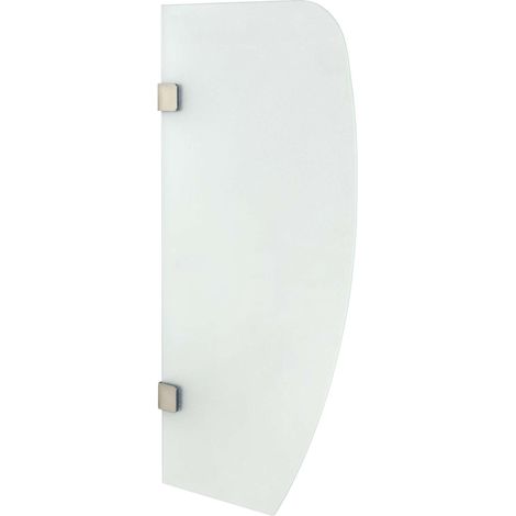 Sapho - Parete di separazione tra gli orinatoi 400x800 mm, vetro smerigliato 2502-05 (1/5)