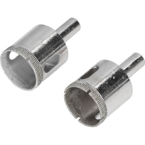 Lot de 2 forets à carrelage 30 mm, haute vitesse, faible résistance, robustes et durables, pour une utilisation polyvalente. Ouvre-trou en verre. (1/5)